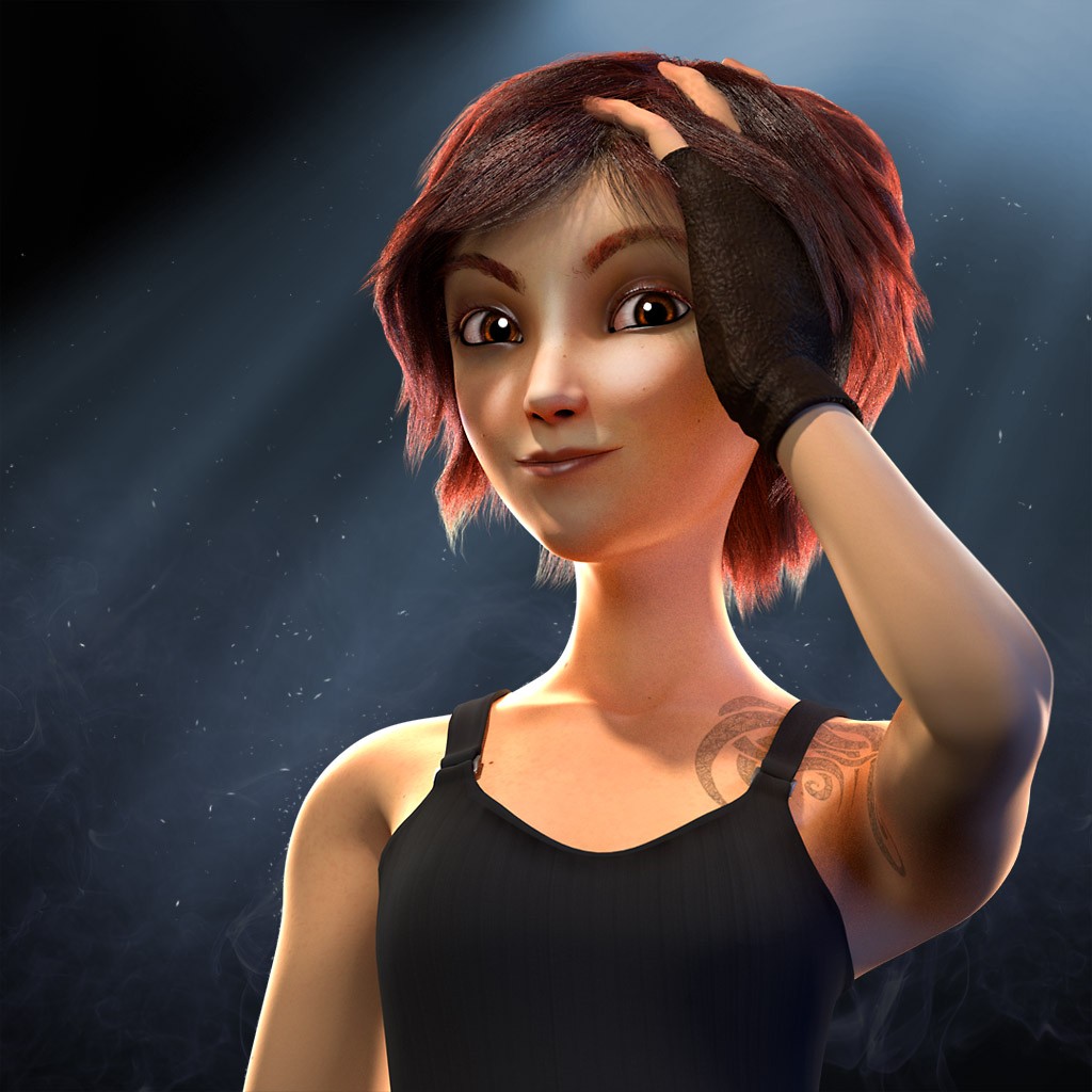 Sintel Lite - Cycles and Hair preview image 1